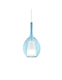 Ideal lux ® Пендел | KALIQUE-2 SP1 D18 AZZURRO | E27 max 1 x 42W | IP20 - 360041 - Цена | LEDs4economy