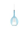 Ideal lux ® Пендел | KALIQUE-2 SP1 D18 AZZURRO | E27 max 1 x 42W | IP20 - 360041 - Цена | LEDs4economy