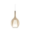 Ideal lux ® Пендел | KALIQUE-2 SP1 D18 AMBRA | E27 max 1 x 42W | IP20 - 360003 - Цена | LEDs4economy