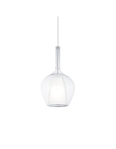 Ideal lux ® Пендел | KALIQUE-1 SP1 D18 TRASPARENTE | E27 max 1 x 42W | IP20 - 359939 - Цена | LEDs4economy