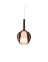 Ideal lux ® Пендел | KALIQUE-1 SP1 D18 RAME | E27 max 1 x 42W | IP20 - 359915 - Цена | LEDs4economy