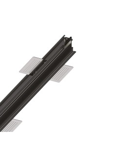 Ideal lux ® Профил за вграждане на магнитно осветление | EGO RECESSED BINARIO 2 MT NE | IP20 - 266183 - Цена | LEDs4economy
