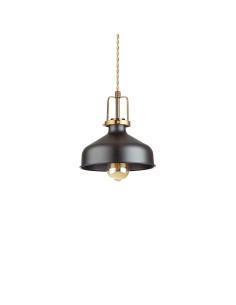 Ideal lux ® Пендел | ERIS-1 SP1 NERO | E27 max 1 x 42W | IP20 - 249056 - Цена | LEDs4economy