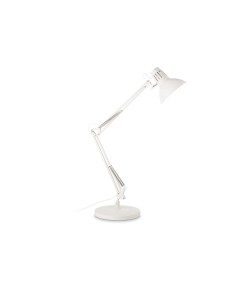 Ideal lux ® Настолна лампа | WALLY TL1 TOTALE BIANCO | E27 max 1 x 42W | IP20 - 193991 - Цена | LEDs4economy
