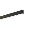 Ideal lux ® Линеен осветител | STEEL SP2 D35 BI-EMISSION WIDE 4000K NERO | 36W | IP20 - 267135 - Цена | LEDs4economy