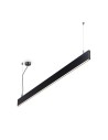 Ideal lux ® Линеен осветител | STEEL SP2 D20 BI-EMISSION WIDE 4000K NERO | 32W | IP20 - 268217 - Цена | LEDs4economy