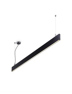 Ideal lux ® Линеен осветител | STEEL SP2 D20 BI-EMISSION WIDE 3000K NERO | 32W | IP20 - 241975 - Цена | LEDs4economy