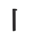 Ideal lux ® Градински стълб | SIRIO PT1 H80 NERO | GX53 max 1 x 9W | IP65 - 115108 - Цена | LEDs4economy