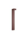 Ideal lux ® Градински стълб | SIRIO PT1 H80 COFFEE | GX53 max 1 x 9W | IP65 - 213262 - Цена | LEDs4economy