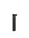Ideal lux ® Градински стълб | SIRIO PT1 H60 NERO | GX53 max 1 x 9W | IP65 - 115115 - Цена | LEDs4economy