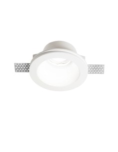 Ideal lux ® Гипсова луничка | SAMBA FI D90 ROUND | GU10 max 1 x 50W | IP20 - 139012 - Цена | LEDs4economy