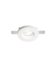 Ideal lux ® Гипсова луничка | SAMBA FI D60 ROUND | GU10 max 1 x 35W | IP20 - 150307 - Цена | LEDs4economy