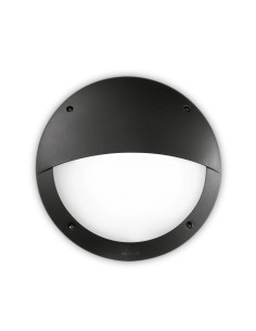 Ideal lux ® Аплик | POLAR-2 AP1 ROUND NERO | E27 max 1 x 23W | IP66 - 096698 - Цена | LEDs4economy