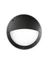 Ideal lux ® Аплик | POLAR-2 AP1 ROUND NERO | E27 max 1 x 23W | IP66 - 096698 - Цена | LEDs4economy
