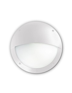 Ideal lux ® Аплик | POLAR-2 AP1 ROUND BIANCO | E27 max 1 x 23W | IP66 - 096681 - Цена | LEDs4economy