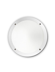 Ideal lux ® Аплик | POLAR-1 AP1 ROUND BIANCO | E27 max 1 x 23W | IP66 - 096667 - Цена | LEDs4economy