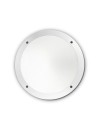 Ideal lux ® Аплик | POLAR-1 AP1 ROUND BIANCO | E27 max 1 x 23W | IP66 - 096667 - Цена | LEDs4economy