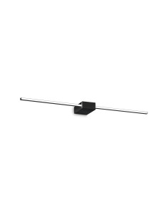 Ideal lux ® Аплик | ESSENCE AP SQUARE D075 LUCE DIR. NERO 3000K | LED 12W | IP20 - 311760 - Цена | LEDs4economy