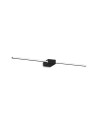 Ideal lux ® Аплик | ESSENCE AP SQUARE D075 LUCE DIR. NERO 3000K | LED 12W | IP20 - 311760 - Цена | LEDs4economy