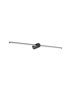 Ideal lux ® Аплик | ESSENCE AP ROUND D075 LUCE A 45° NERO 3000K | LED 13W | IP20 - 310145 - Цена | LEDs4economy