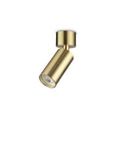 Ideal lux ® Аплик | DYNAMITE AP1 ROUND OTTONE | GU10 max1 x 28W | IP20 - 244662 - Цена | LEDs4economy