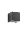 Ideal lux ® Аплик | ATOM AP D10 ANTRACITE 3000K | 12W | IP54 - 313429 - Цена | LEDs4economy