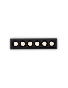 Ideal lux ® LED луна | LIKA FI SLIM 10W 3000K NERO | 10W | IP20 - 305813 - Цена | LEDs4economy