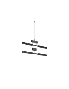Ideal lux ® Аксесоар | EGO BI-EMISSION GIUNTO + SOSP 2 MT ON-OFF NE | IP20 - 339863 - Цена | LEDs4economy