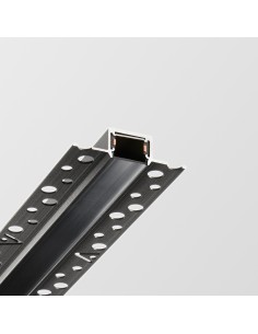 Ideal lux ® Профил за магнитно осветление 2м | STICK RECESSED BINARIO 2 MT NERO | IP20 - 329604 - Цена | LEDs4economy 2
