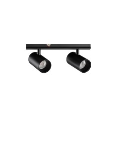 Ideal lux ® Магнитен осветител | STICK SPOT DOUBLE 10W 3000K NERO | 10W | IP20 - 329536 - Цена | LEDs4economy