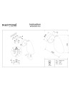 Maytoni ® Aida | Аплик | IP 20 - MOD033WL-01B - 8