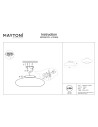 Maytoni ® Aros | Плафон | IP 20 - MOD507CL-L12GRK - 4
