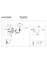 Maytoni ® Herbert | Аплик | IP 20 - ARM015WL-01BZ - 2