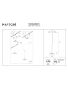 Maytoni ® Cosmo | Магнитен осветител/компонент | IP 20 - TR248-5W2.7-6K-B-DE - 4