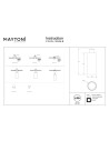 Maytoni ® Focus LED | Магнитен осветител/компонент | IP 20 - C151CL-13W3K-B - 3