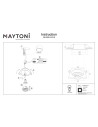 Maytoni ® Atom | Луничка | IP 20 - DL026-2-01W - 3