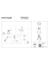 Maytoni ® Dip | LED луна | IP 20 - DL118-15W-3K-B - 3