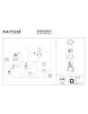 Maytoni ® Dip | LED луна | IP 20 - DL118-15W-3K-W - 3