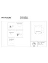Maytoni ® Lens | Плафон | IP 44 - C217CL-15W3K-W - 3