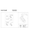 Maytoni ® Calipso | Релсов осветител | IP 20 - TR250-30W3K-B - 3