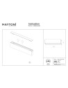 Maytoni ® Basis | Магнитен осветител/компонент | IP 20 - TR151-1-12W3K-B-DE - 4