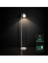 V-TAC 10W LED Декоративна Лампа (D200*T6mm) 3000K Драскан Никел+Бяло - 24131 - 3