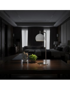 V-TAC 10W LED Декоративна Лампа (D140*T5mm) 3000K Драскан Никел+Бяло - 24130 - Цена | LEDs4economy 2