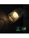 V-TAC 6W LED Декоративна Лампа (D120*H30mm) 3000K Черен Мат - 24122 - 3