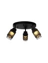V-TAC 3X6W LED Декоративна Лампа Таван (D300*H30mm) 3000K Черен Мат - 24119