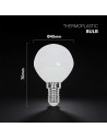 V-TAC 3.7W LED Крушка E14 CREE ЧИП 3000K - 2141236 - 5