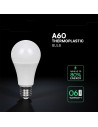 V-TAC LED Крушка CREE ЧИП - 10.5W E27 A60 Термо Пластик 6400K - 2173516 - 4