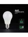 V-TAC LED Крушка CREE ЧИП - 8.5W E27 A60 Термо Пластик 6400K - 2172626 - 4