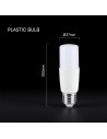V-TAC 7.5W LED Крушка E27 T37 Plastic CREE Чип 6400K - 21146-6 - 6