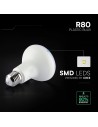 V-TAC 11W LED Крушка E27 R80 Plastic CREE Чип 6400K - 211376 - 5